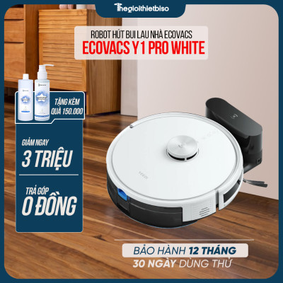 [GIÁ TẠI KHO] - Robot hút bụi lau nhà Ecovacs Deebot YEEDI 1 Pro (Deebot Y1 Pro) - 1 đổi 1 trong 12 tháng - Hàng chính hãng Ecovacs