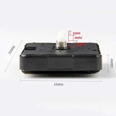 Máy Đồng Hồ Treo Tường KIM TRÔI XỊN SUZUKI Bánh Xe Đen – Kèm Bộ Kim Dài 22.2cm – Bảo Hành 5 Năm