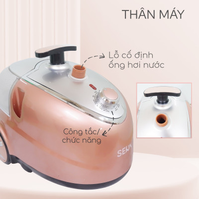 Bàn Là Cây Hơi Nước SEKA SK479 Kèm Bàn Ủi Công Suất 2000W Dễ Dàng Sử Dụng, Phù Hợp Nhiều Loại Vải hàng nhập khẩu