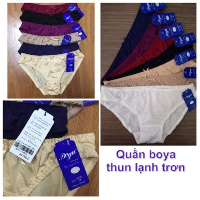 Combo 10 Quần Lót Nữ BoYa Thun Lạnh Cao Cấp từ 40kg đến 72 kg