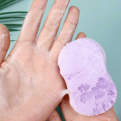 Bàn Chải Rửa Mặt Silicon Mini - Bàn Chải Làm Sạch Lỗ Chân Lông Mặt - Bàn Chải Làm Sạc - Miếng Cọ Rửa Mặt Tẩy Tế Bào Chết - HÀNG CHÍNH HÃNG MINIIN