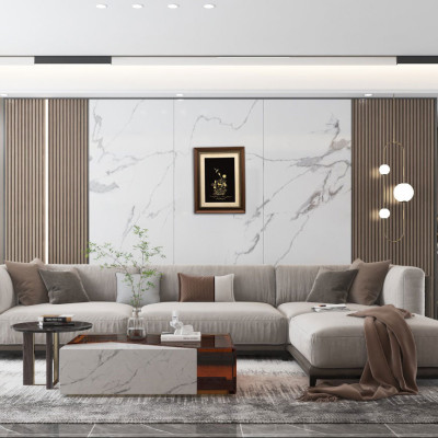 Tranh Hoa Sen Mạ vàng