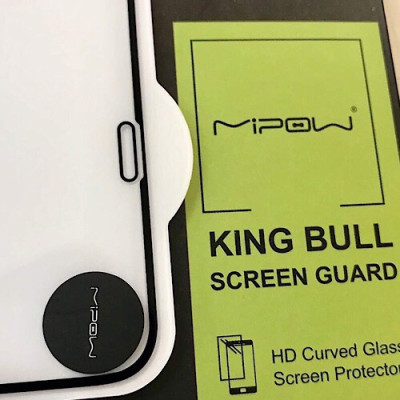 Miếng dán cường lực màn hình và Decal lưng sau cho iPhone 11 Pro Max (6.5") hiệu MIPOW King Bull chuẩn 9H / 0.26 mm (2 trong 1) - Hàng nhập khẩu