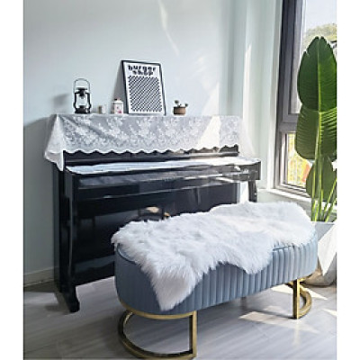 Khăn phủ đàn piano cơ đàn piano điện tử 88 phím phong cách Châu Âu cổ điển sang trọng chống bụi chống xước - HÀNG CHÍNH HÃNG