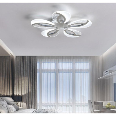 Đèn trần MODEN với 3 chế độ ánh sáng trang trí nội thất sang trọng - kèm điều khiển từ xa - (149).