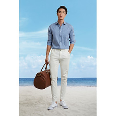 Áo Sơ Mi Sọc Nam Tay Dài N&M Thương Hiệu NINOMAXX 2101084