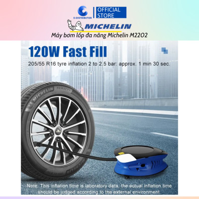 Máy bơm lốp đa năng Michelin M2202 - Hàng chính hãng