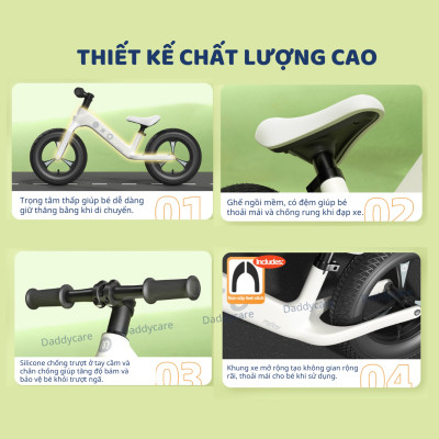 Xe chòi chân cho bé Mideer Kid Bike Stand, xe thăng bằng cho bé vận động