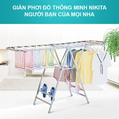Giàn phơi để sàn Inox - Nhiều mẫu mã lựa chọn - Hàng chính hãng NIKITA