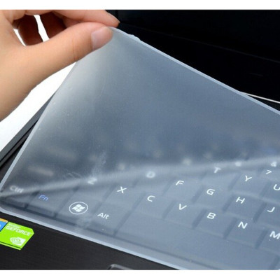 Miếng Phủ Bàn Phím Laptop 15 - 17 inch Silicon Chống Nước, Chống Bụi Bẩn - Hàng chính hãng