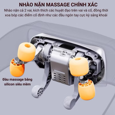 ￼MÁY MASSAGE CỔ VAI GÁY 6D - KỸ THUẬT MASSAGE TRỊ LIỆU SỐ 8 - CẢI THIỆN SỨC KHỎE TỔNG THỂ