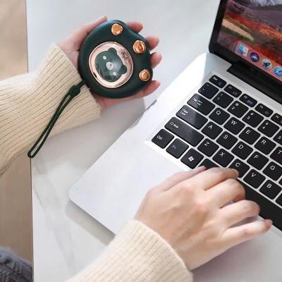 Máy Sưởi Ấm Tay Mini Hình Bàn Chân Mèo – Đồ Dùng Mùa Đông Sạc USB - HÀNG CHÍNH HÃNG MINIIN