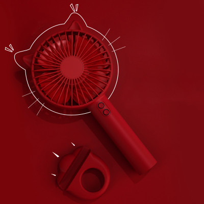 Quạt Cầm Tay Cao Cấp Vinbuy Tích Điện Tiện Lợi Kèm Cáp Sạc Và Pin Có Tặng Chân Đế Tích Hợp Giá Đỡ Điện Thoại, 3 Chế Độ Gió Siêu Mát Siêu Bền - Hàng chính hãng VinBuy 