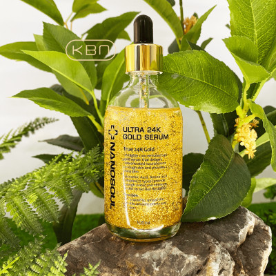 Tinh Chất Vàng 24k Hàn Quốc - Ultra 24k Gold Serum Nanosoul - Chống Lão Hóa, Xóa Nhăn - 105ml (Hàng Chính Hãng)