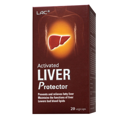 VIÊN UỐNG HỖ TRỢ NGĂN NGỪA GAN NHIỄM MỠ LAC ACTIVATED LIVER PROTECTOR (20 VIÊN)