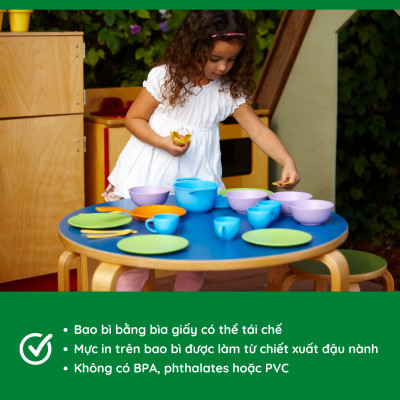 Bộ Đồ Chơi Đồ Dùng Nấu Nướng & Ăn Uống Green Toys Cho Bé Từ 2 Tuổi