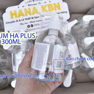 [KHUYẾN MÃI] Serum HA Plus Dưỡng Ẩm Căng Bóng Giảm Nếp Nhăn Hyaluronic Acid AWAKETHECELL 300ml