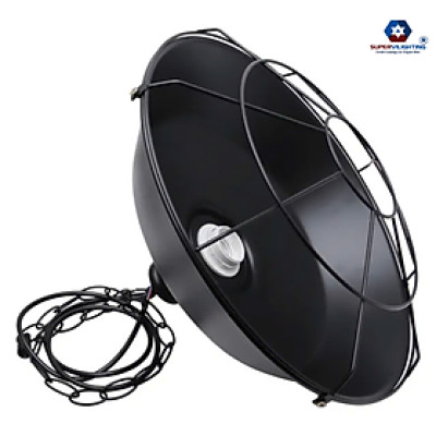 Đèn thả đơn hoa văn con tiện chống nổ SuperVilighting CONTIEN-CNO Đui E27 đèn thả đơn phòng khách