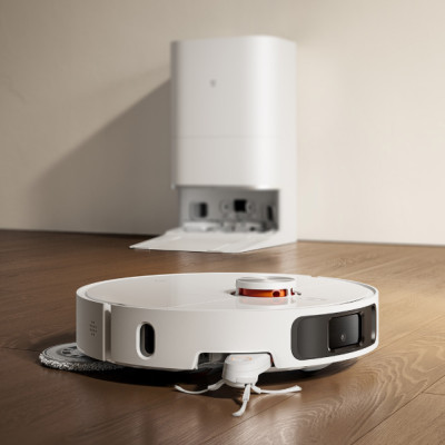 Robot Hút Bụi Lau Nhà Xiaomi Mijia M40 2025 Xòe Giẻ, Xòe Chổi Giặt Nước Nóng 75 Độ, Lực Hút 12.000 Pa - Hàng Nhập Khẩu