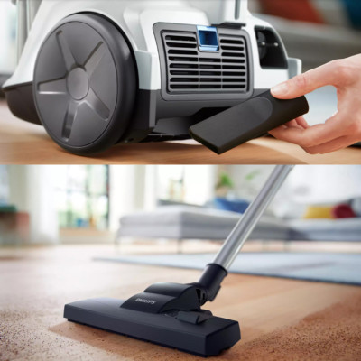 HÀNG NHẬP KHẨU - Máy hút bụi không túi Philips XB2023/81, Serial 2000, công suất 1500W