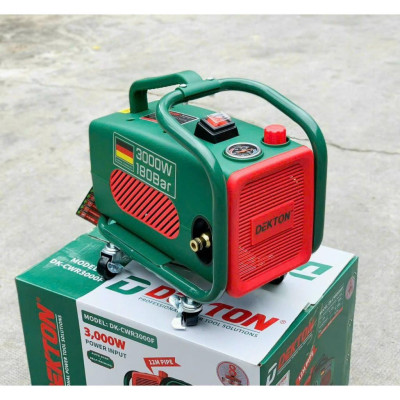 Máy Rửa Xe Chỉnh Áp 3000 W Dekton DK-CWR3000F, Công Suất 3000W - Có Chỉnh Áp - Dây dài 12m-Bảo Hành chính hãƞg.