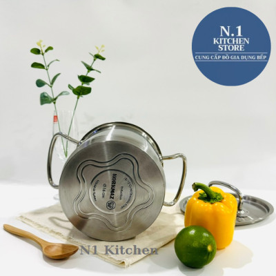 Nồi inox cao cấp Korkmaz Proline 2.7 lít thân cao - A1164 - Hàng Chính Hãng