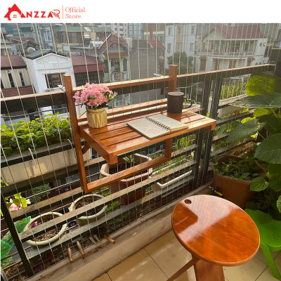 Bàn treo ban công, bàn treo ban công gấp gọn 