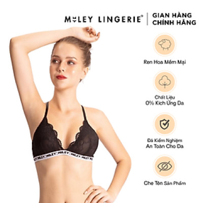 Áo ngực ren bralette không gọng Miley Lingerie Sporty Sexy BRL_01