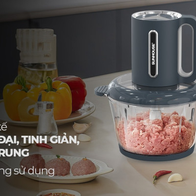 Máy Xay Thịt Đa Năng Sunhouse SHD5403 300W 1.8 lít - Hàng Chính Hãng
