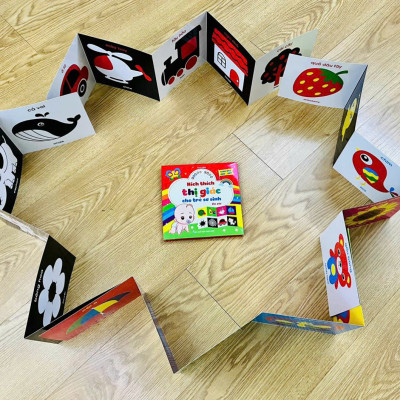 Flashcard - Kích Thích Thị Giác Cho Trẻ Sơ Sinh - Zic zắc