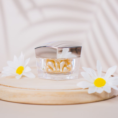 [Tặng kèm cuộn khăn tẩy trang]Viên nang tinh dầu 9GF  căng bóng, giảm nếp nhăn da 40 viên/hộp