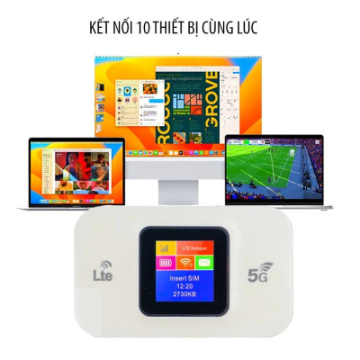 Bộ Phát Sóng WiFi Tốc Độ Cao H809Pro 4G/5G LTE 150Mbps MH LED 1.44