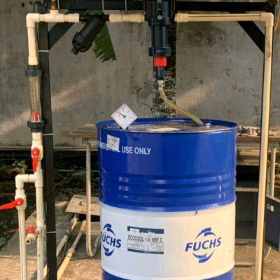 Máy pha định lượng dầu cắt gọt kim loại, các loại dầu pha nước trong gia công cơ khí, hiệu Mixtron - MX.250.P110, tỉ lệ 1-10%