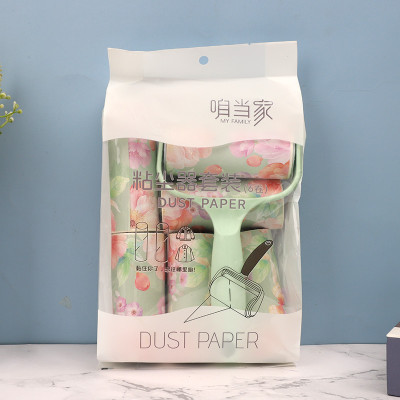 Bộ Cây Lăn Bụi Tặng Kèm 6 Lõi Thay Thế Giúp Vệ Sinh Chăn Gối Quần Áo, Lông Mèo, Lông Chó Giao Màu Ngẫu Nhiên