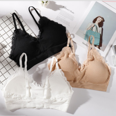 ÁO BRA GÂN TĂM VIỀN REN THỜI TRANG 821