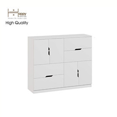[Happy Home Furniture] DASH , Tủ đựng đồ 4 ngăn kéo- 4 cửa mở , 120cm x 35cm x100cm ( DxRxC), THK_057