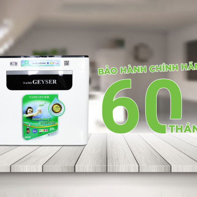 Máy lọc nước Nano Geyser ECO H8 công nghệ Nano - Hàng Chính Hãng
