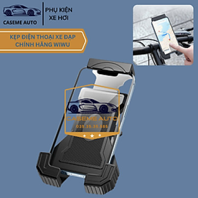 Giá Đỡ, Kẹp Điện Thoại Hiệu Wiwu CH042 Cho Xe Đạp - Cố Định Chắc Chắn, An Toàn, Tiện Dụng - Hàng Chính Hãng