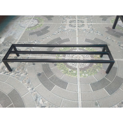 Kệ sắt kê chậu cây.Rộng 15-20-25cm. Dài 50cm. Cao 10-15-20cm.hộp thép 16 x16 mm ( Hàng Chính Hãng )