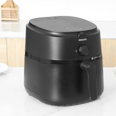 Nồi Chiên Không Dầu Philips NA130/00, Nút Vặn Dễ Sử Dụng 6.2 lít -1700W, Hàng Chính Hãng