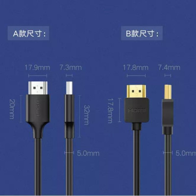 Ugreen UG60175HD134TK 2M màu đen Cáp tín hiệu HDMI 2.0 hỗ trợ 4K2K Đồng 100% - HÀNG CHÍNH HÃNG