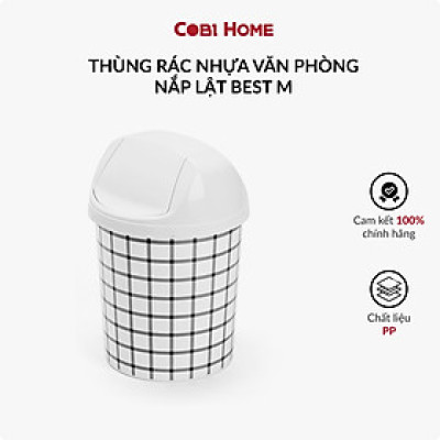 Thùng nhựa đựng rác 20x20x27.5cm