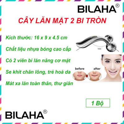 Máy Massage Mặt EMS Rung Sóng Âm Cây Lăn Mặt Nâng Cơ 3D Nâng Cơ Body Thon Gọn Cơ Thể Massage Mặt (Hàng Chính Hãng)