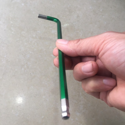 Lục giác màu xanh 6 mm đầu bi dài TLC-6 Eight Nhật vặn ốc chìm tuổi thọ cao