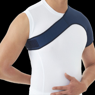 Đai hỗ trợ vai đàn hồi Dr.Med DR-128 trật khớp đòn, bong gân, viêm khớp - nhập khẩu Hàn Quốc