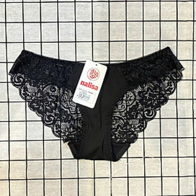 Quần lót nữ Nalisa 2299 ren hoa ôm nâng nguyên mông lưng chun co dãn tốt