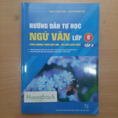Sách - Combo hai tập Hướng dẫn tự học Ngữ Văn lớp 9 (Bộ sách Cánh Diều)