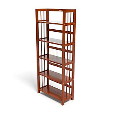 Kệ Sách 5 Tầng Gỗ Cao Su HB563 (63 x 30 x 150 cm) - Cánh Gián
