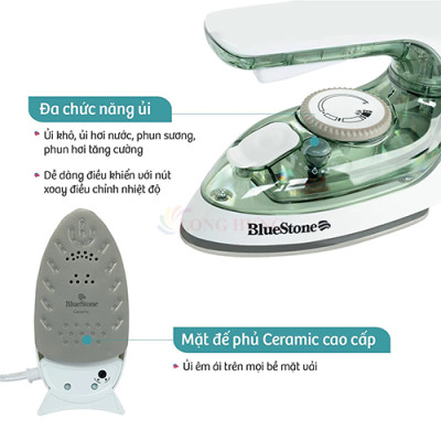 Bàn ủi hơi nước Bluestone SIB-3819 - Hàng chính hãng