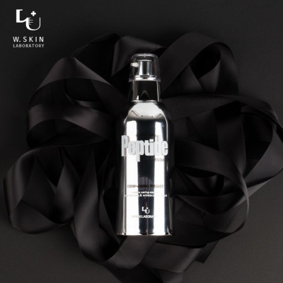 Tinh chất Peptide W.Skin Laboratory giảm nhăn, căng bóng da STOP-AGING PEPTIDE ESSENCE (100ml) {có tem phụ nhập khẩu chính ngạch}